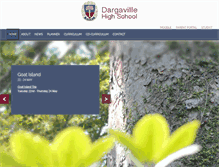 Tablet Screenshot of dargavillehighschool.co.nz